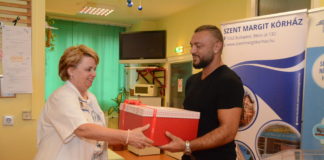 Mikulás napján ajándék a Kórháznak