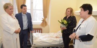 Felújított kórtermet adtak át a Krónikus Belgyógyászati Osztályon