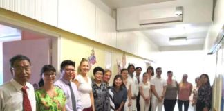 Kínai delegáció a Szent Margit Kórházban