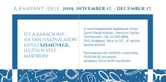 Adományozzon szemüveget!