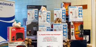 Műszaki cikk adomány a kórház részére