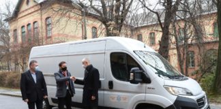 Műszaki cikk adomány a kórház részére