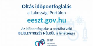 Felhívás az oltásokkal kapcsolatban
