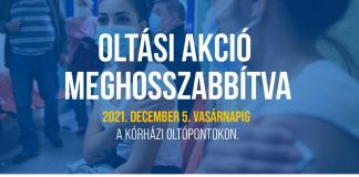 Meghosszabbítva az oltási akcióhét!