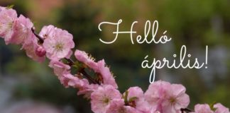 Április