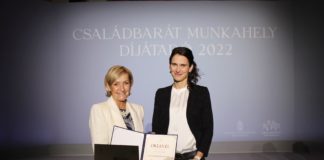 Családbarát Munkahely 2022 díj